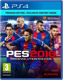 Pro Evolution Soccer 2018 Premium Edition (PES 18) (PS4) playstation-4
