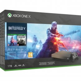 Xbox One X 1TB + Battlefield V Gold Rush Special Edition xbox-one