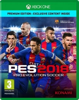 Pro Evolution Soccer 2018 Premium Edition (PES 18) (Xbox One) xbox-one