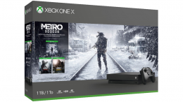 Xbox One X 1TB + Metro Exodus + Metro Last Light Redux + Metro 2033 Redux xbox-one