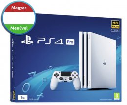 PlayStation 4 Pro (PS4 Pro) 1TB  Glacier White (Fehér) playstation-4