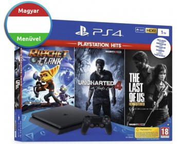 Sony PlayStation 4 Slim 1TB Hits Bundle - PS4 PlayStation 4
