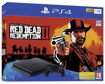 PlayStation 4 Slim (PS4 Slim) 1TB + Red Dead Redemption 2 PlayStation 4