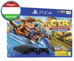 PlayStation 4 Slim (PS4 Slim) 1TB + Crash Team Racing + Extra Dulashock Controller playstation-4