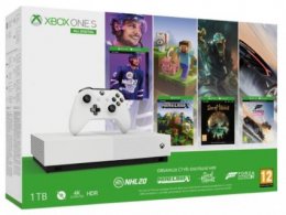 Xbox One S 1TB All Digital konzol + NHL 20 + Minecraft + Sea of Thieves + Forza Horizon 3 xbox-one