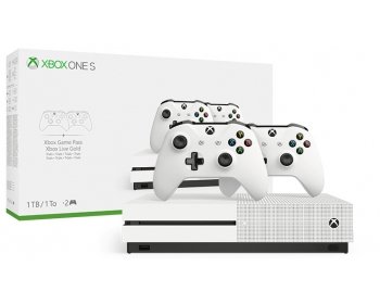 Xbox One Slim 1TB + 2db Xbox One Wireless Controller Xbox One