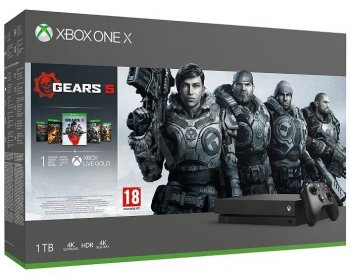 Microsoft Xbox One X 1TB Gears 5 Bundle Xbox One