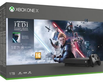 Xbox One X 1TB + Star Wars: Jedi Fallen Order Deluxe Edition Xbox One