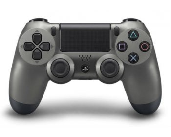 Dualshock 4 Wireless Controller Steel Black (vezeték nélküli kontroller, fém színű) PlayStation 4