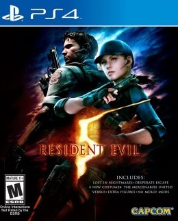 Resident Evil 5 - Playstation 4 playstation-4