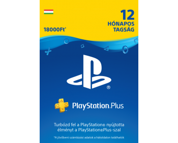 Playstation Plus 12 hónapos előfizetés XBOX Live / PS Network