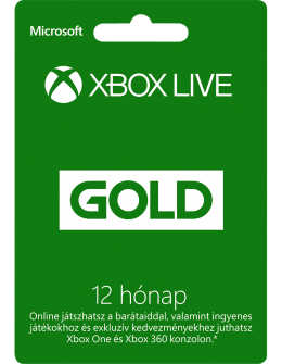 Xbox Live Gold 12 hónapos előfizetés xbox-live-ps-network